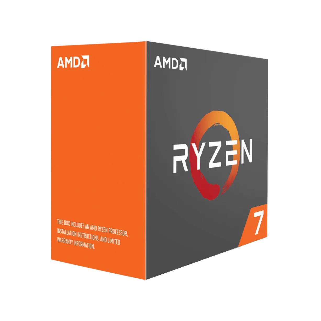 AMD Ryzen 7 1800X Box sans radiateur Socket AM4 (YD180XBCAEWOZ)