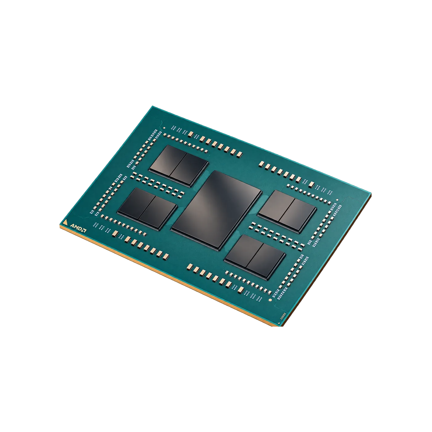 AMD - Ryzen Threadripper 9960X 24-Core - 48-Thread 4.2 GHz (5.4 GHz Max Boost) Socket sTR5 PCI Express 5.0 Desktop Processor - Black