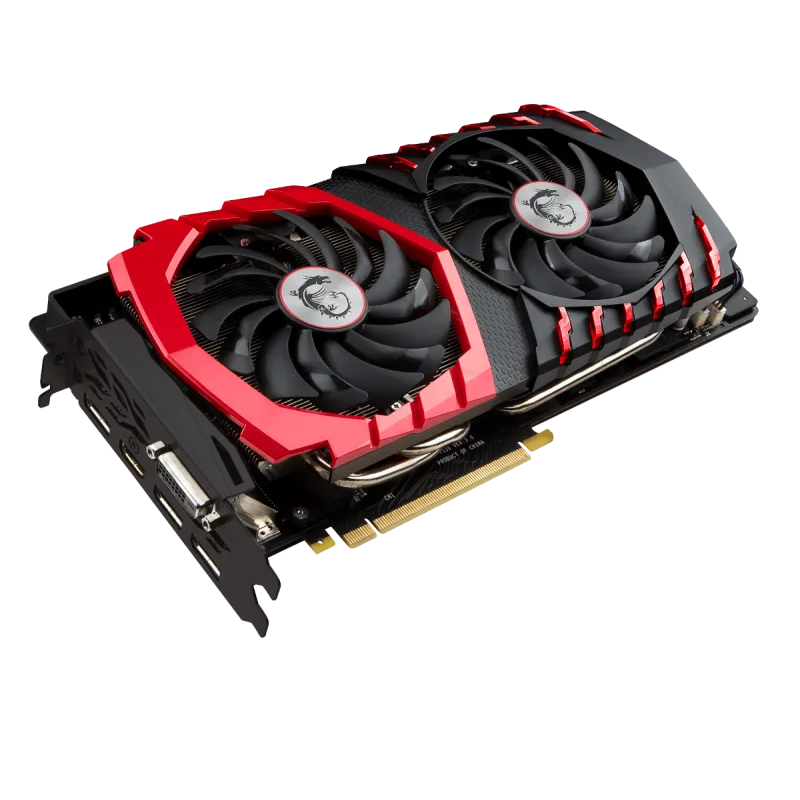 Carte graphique MSI GeForce GTX 1080 Gaming X (NVIDIA - 8 Go DDR5)