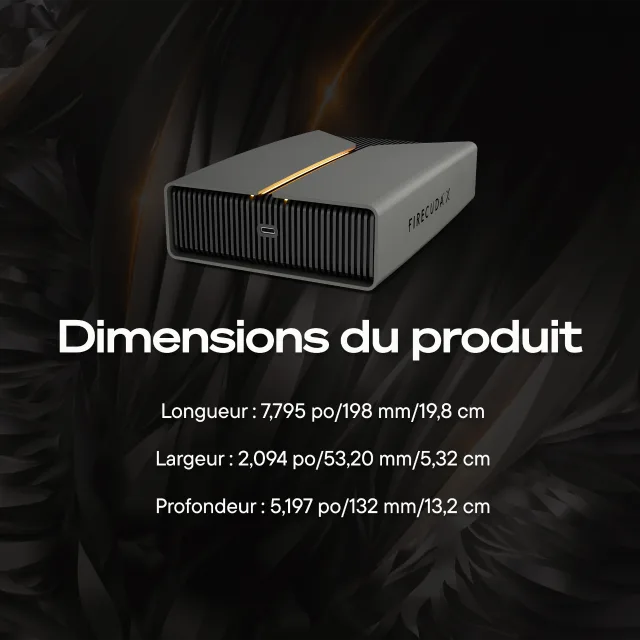 Disque dur de jeu FireCuda X Vault