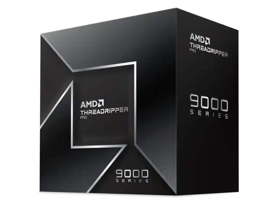 Processeur AMD Ryzen Threadripper PRO 9995WX 96 Cœurs 2,5 GHz Base 5,4 GHz Turbo Octa-Channel DDR5 Box