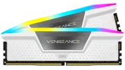 RAM Corsair Vengeance RGB DDR5 6400MHz PC5-51200 32Go 2x16Go CL36 Blanc