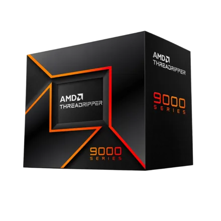 AMD - Ryzen Threadripper 9960X 24-Core - 48-Thread 4.2 GHz (5.4 GHz Max Boost) Socket sTR5 PCI Express 5.0 Desktop Processor - Black