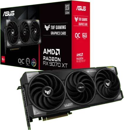 Asus Radeon RX 9070 XT TUF Gaming OC 16GB GDDR6