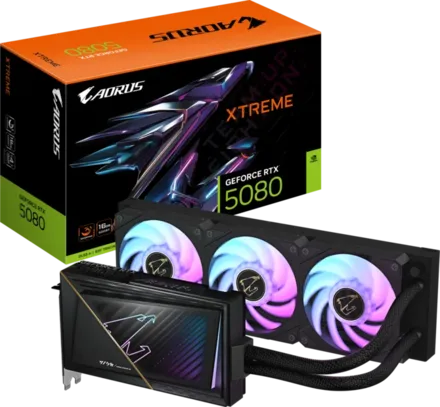 Gigabyte AORUS GeForce RTX™ 5080 XTREME WATERFORCE 16G