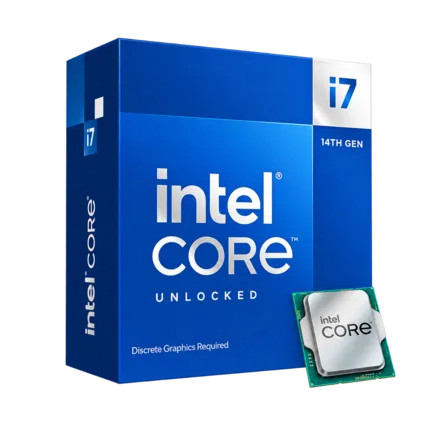 Intel Core i7-14700KF 20 Cœurs 3,4 GHz Base 5,6 GHz Turbo Overclocking LGA1700