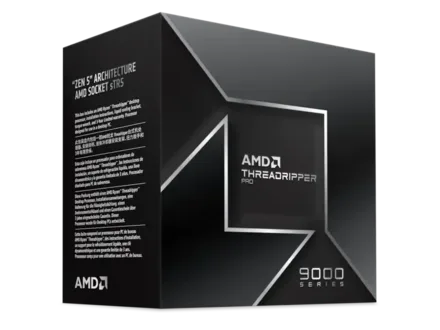 Processeur AMD Ryzen Threadripper PRO 9995WX 96 Cœurs 2,5 GHz Base 5,4 GHz Turbo Octa-Channel DDR5 Box